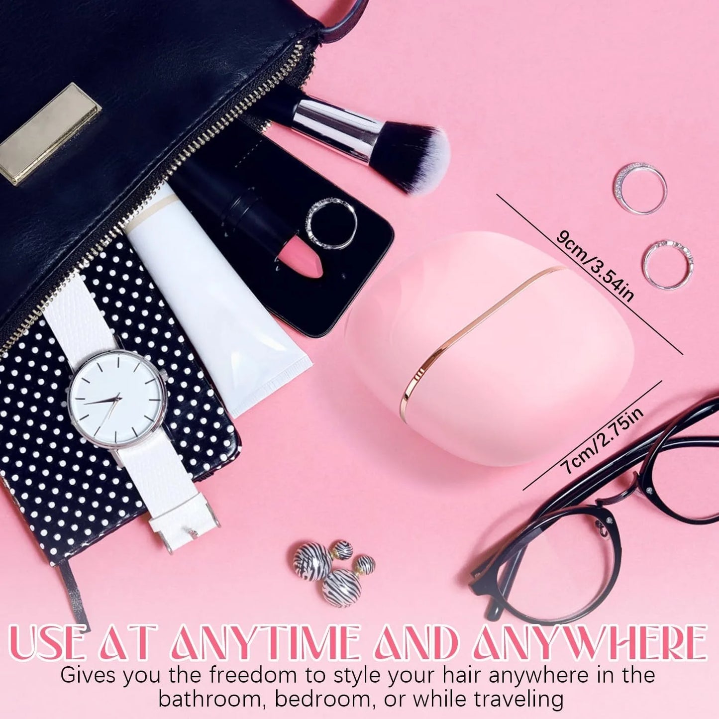 Pocket Pro Hair Straightener Brush