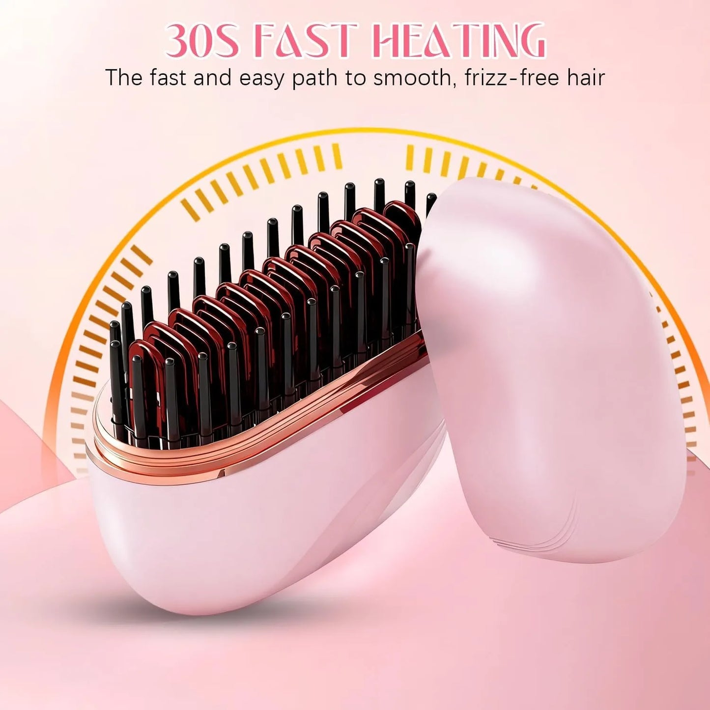 Pocket Pro Hair Straightener Brush